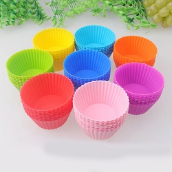Muffin Silicone Mould 6pc – Round