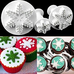 Plunger Cutter – Snowflake 3pc