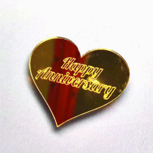COIN  Happy Anniversary (Heart) 5pc
