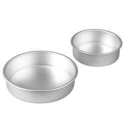 Aluminium Round Cake Tin 2pc Set (5/6 inch)