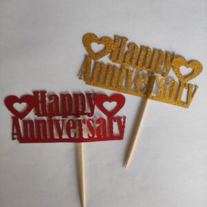 Happy Anniversary (5 pcs mix colour)