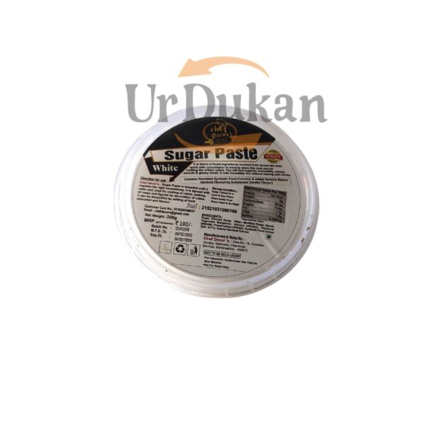 Urdukan Premium Fondant White 200 gms