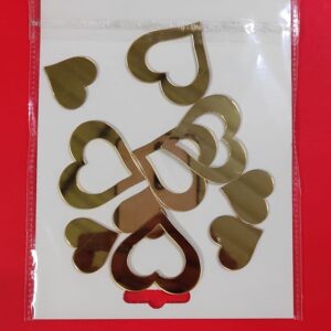 Heart 10 pc in pkt