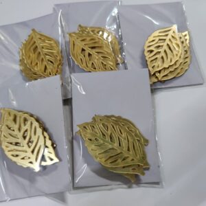 Acrylic leaf toppers (3pkt)