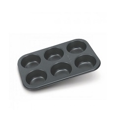 Non-Stick 6 Cups Muffin Tray