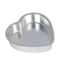 Aluminium Heart Cake Tin – 5 inch