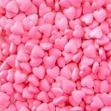Pink hearts Sprinkles 20 g 015