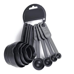 Measuring Spoon 8pc black