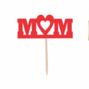 MOM -Glitter topper mix color (5pc)