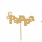 Pappa -Glitter topper mix color (5pc)