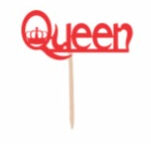 Queen -Glitter topper mix color (5pc)