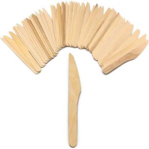 Wooden knife 50 PC