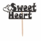 Sweet Heart -Glitter topper mix color(5pc)