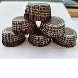 Paper Liners – Brown – 8cm Fererro (100pc)