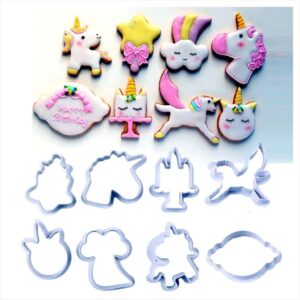 Unicorn Cutter 8pc (Assorted Design)