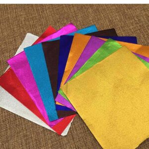Chocolate Wrapper  Cut Foil - Multicolor Plan (Small 200pc apx)