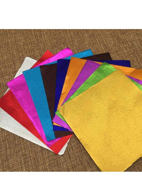 Chocolate Wrapper  Cut Foil - Multicolor Plan (Small 200pc apx)