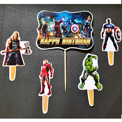 Premium quality Topper Theme with Stick ( Avengers)