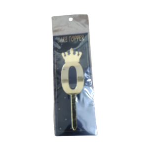 Acrylic Number Topper-0