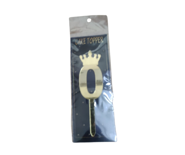 Acrylic Number Topper-0