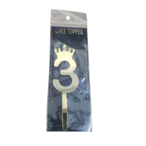 Acrylic Number Topper-3