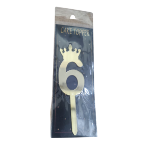 Acrylic Number Topper-6