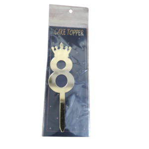 Acrylic Number Topper-8