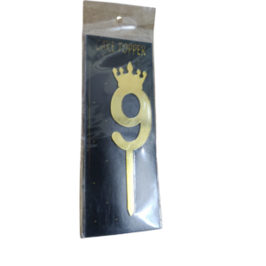 Acrylic Number Topper-9