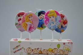 Cartoon candle Princess