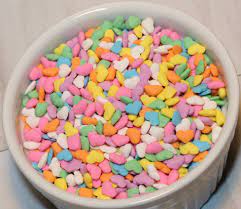 Sprinkles 15 gms(gross wt)-MULTICOLOUR HEARTS 009