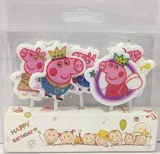 Cartoon candle Peppa pig