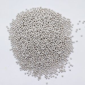 Sprinkles 15 gms(gross wt)-SILVER BALLS SMALL 006