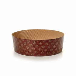 Bakestable Mould Round- Brown(7*2 INCH) (10 pcs)