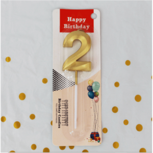 Golden number candle 2