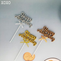 Topper Foil Happy Anniversary