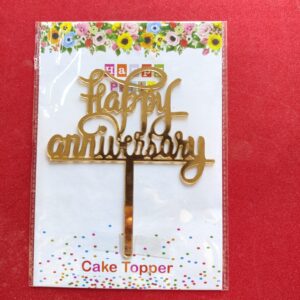 5 inch acrylic topper HAY 001