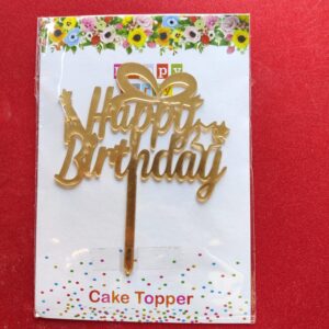 5 inch acrylic topper HBD 009