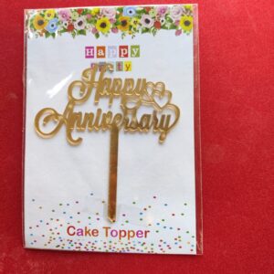 5 inch acrylic topper HAY 005