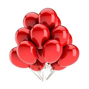 Balloons metallic RED (1 pkt =25pc)