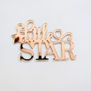 Acrylic cake topper (sd4)