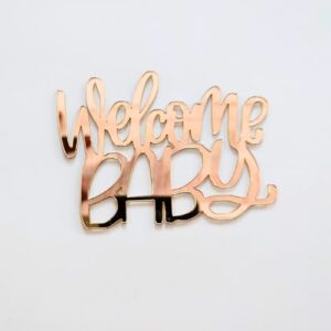 Acrylic cake topper (sd5)