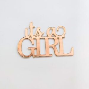 Acrylic cake topper (sd2)