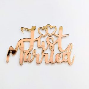 Acrylic cake topper (sd1)