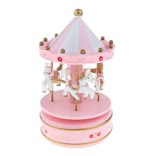 Carousel Topper pink