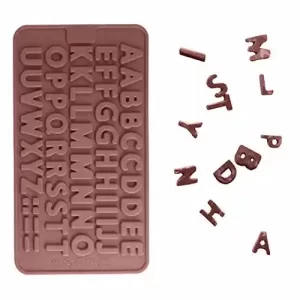 Silicone Chocolate Mould – ALPHABET